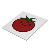 Cute Tomato Embroidery Print Decorative Fliese (Seite)