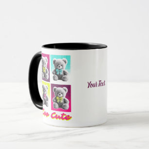 Cute Too Bear Personalisierter Becher   Benutzerde Tasse