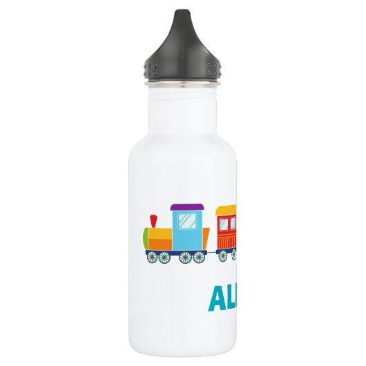 Cute Toy Train Personalized kids Edelstahlflasche (Links)