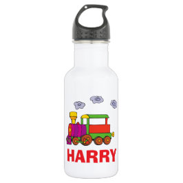 Cute Train Personalised Children Edelstahlflasche