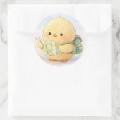 Cute Travel Alma Chick Sticker (Tasche)