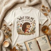 Cute Traveling Hedgehog with Little Legs T-Shirt