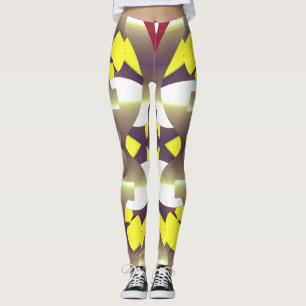 Cute trendige mehrfarbige "Ratti_Creative_Arts" Le Leggings