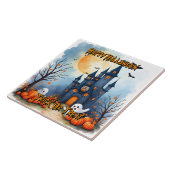 Cute Trendy Halloween Spooky Collection Fliese (Seite)