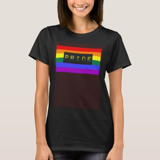 Cute Trendy Unique LGBTQ Gay Pride Flag Queer Quot T-Shirt (Vorderseite)