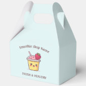 Cute Tropical Fruit Smoothies Fruit Kitchen shop Geschenkschachtel (Vorderseite)