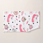 Cute Tropical Halloween – Ghosts & Flam Handtuch (Handtuch)