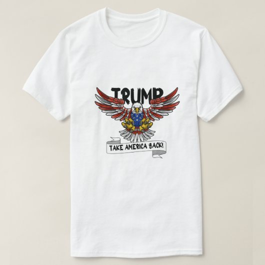 Cute Trump take america back T-Shirt (Design vorne)