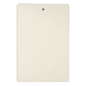 Cute Tulip Checkered Pattern | Pastel Floral Mini Klemmbrett (Rückseite)