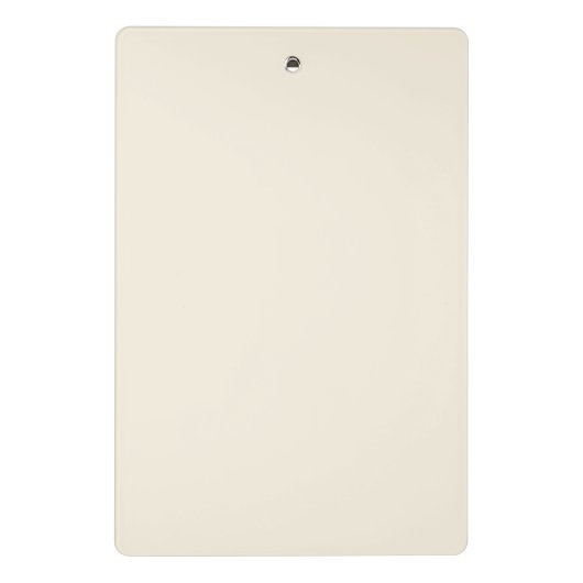 Cute Tulip Checkered Pattern | Pastel Floral Mini Klemmbrett (Rückseite)