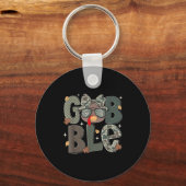 Cute Turkey Camo Happy Thanksgiving Fall Kids Boy Schlüsselanhänger (Vorderseite)