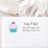 Cute Turquoise Sprinkle Cupcake Girls (Insitu)