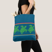 Cute Turtle Blue Tote – Perfect Gift Tasche (Von Nahem)
