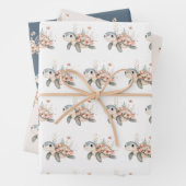 Cute Turtle Geschenkpapier Set (Beispiel)