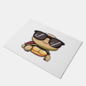 Cute Turtle Halloween 2023 sunglasses Costume Over Fußmatte (Schrägansicht)
