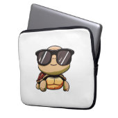 Cute Turtle Halloween 2023 sunglasses Costume Over Laptopschutzhülle (Vorderseite Links)