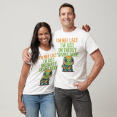Cute Turtle, Lazy Turtle, On Energy Saving Mode T-Shirt (Unisex)