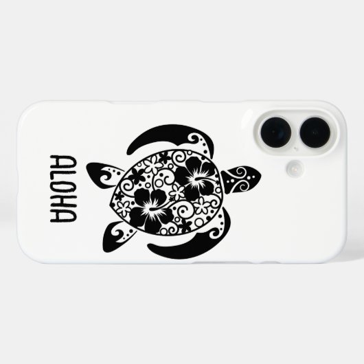 cute turtle phone case (Rückseite (Horizontal))