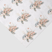 Cute Turtle Seidenpapier (Detail)