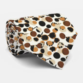 Cute turtle shell pattern  krawatte (Gerollt)