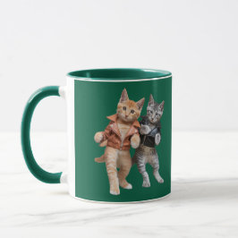 Cute Twistin' Tabbies Tasse