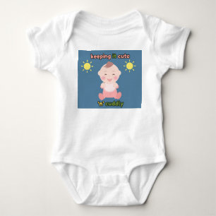 Cute und Kuschelig halten Baby Strampler