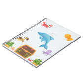 Cute Under the Sea Collection Notizblock (Linke Seite)
