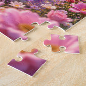 Cute Unicorn Among Flowers Jigsaw Puzzle (Seite)