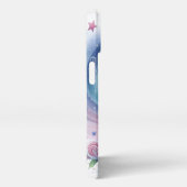 Cute Unicorn and Butterfly Design  iPhone Hülle (Rechte Seite)