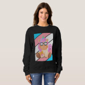 Cute Unicorn Pride Transgender Flag LGBTQ Proud Pr Sweatshirt (Vorne ganz)