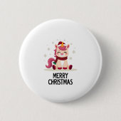 Cute Unicorn Starry Night (4) Button (Vorderseite)