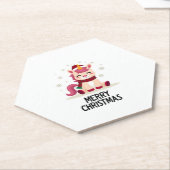 Cute Unicorn Starry Night (4) Untersetzer (angewinkelt)