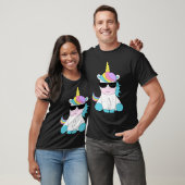 Cute Unicorn Sunglasses Magical Unicorns Fantasy M T-Shirt (Unisex)