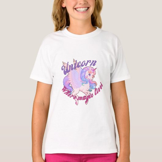 Cute unicorn tshirt design (Vorderseite)