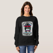 Cute Until My Azerbaijani Comes Out Sweatshirt (Vorne ganz)