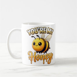 Cute Valentine Bee – You’re My Honey Kaffeetasse