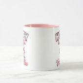 Cute Valentine Bunny – Hoppy Valentine Tasse (Zentrum)