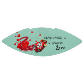 Cute Valentine Design Football (Panel)