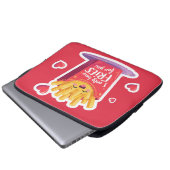 Cute Valentine French Fries Pun Laptopschutzhülle (Vorne Knopf)