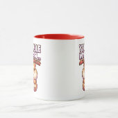 Cute Valentine Hamster–You Stole My Heart & Snacks Tasse (Zentrum)