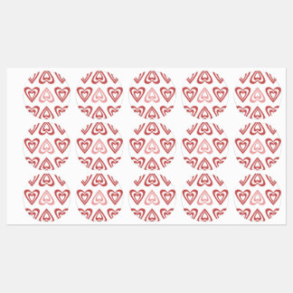 Cute Valentine Hearts – Love & Romance Design Etiketten