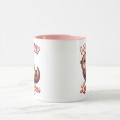 Cute Valentine Otter – I Otterly Love You Tasse (Zentrum)