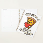 Cute Valentine Pizza Slice – Fun Romantic Gift for Planer (Anzeige)