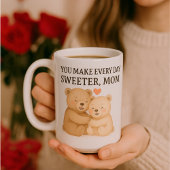Cute Valentine’s Day Bear Mug for Mom – Gift Kaffeetasse