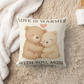 Cute Valentine’s Day Bear Pillow for Mom – Gift Kissen