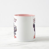 Cute Valentine Skunk – I Stinkin’ Love You Tasse (Zentrum)