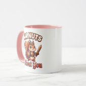 Cute Valentine Squirrel Knight–I’m Nuts About You Tasse (Vorderseite Links)