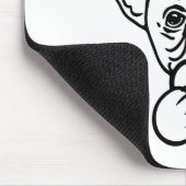 Cute Valentine's Day Frenchie French Bulldog Lover Mousepad (Ecke)