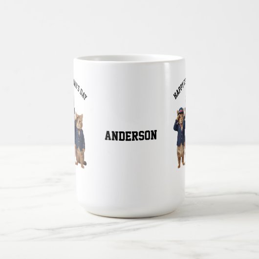 Cute Veteran's Day Mug Kaffeetasse (Mittel)