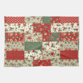 Cute Vintage Inspired Christmas Kitchen Towel Geschirrtuch (Horizontal)